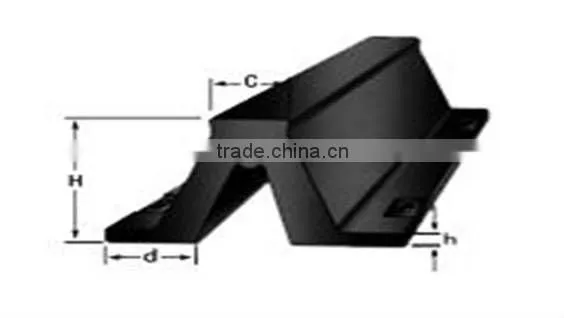 V Type Marine Fender For Port