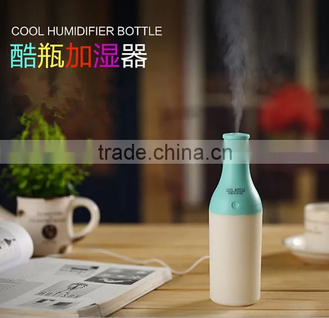 best sale 4 Color portable LED 180ML Ultrasonic Home Aroma Humidifier Air Diffuser Purifier Lonizer Atomizer