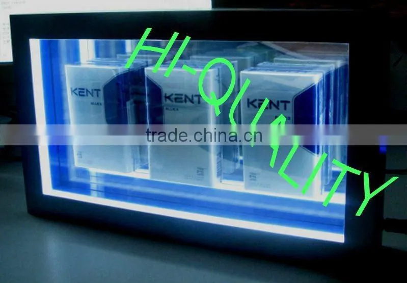 3 packs cigarette display cabinet / cigarette display box