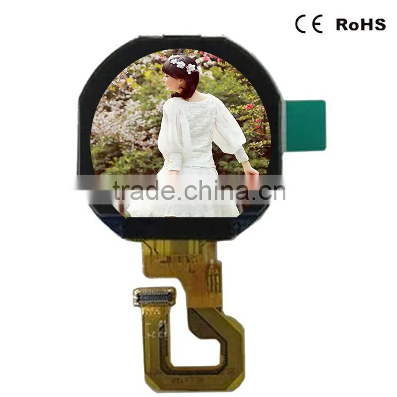 SAEF tft panel 1.22 inch Round display 240x204 dots IPS screen with MCU interface 24pin