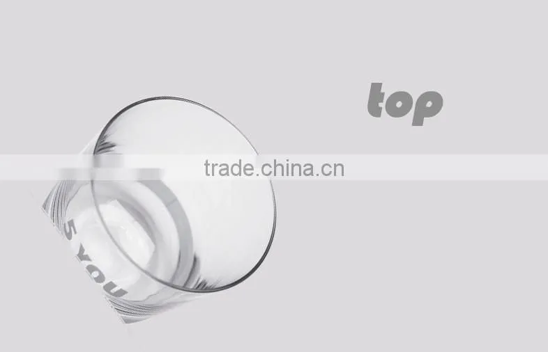 wholesale custom Glassware glass cup Machine made