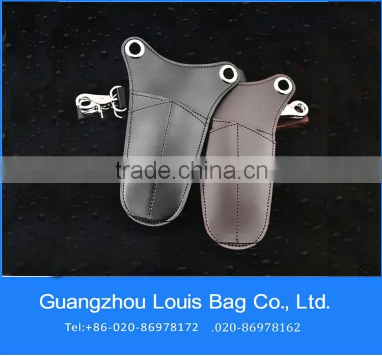 2015 factory barber carry bag,leather baber carry bag,genuine leather barber bag