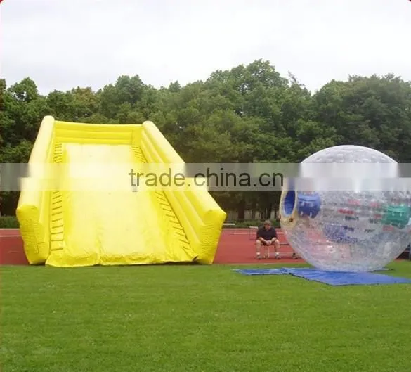 cheap high quality inflatable ramp for zorb ball