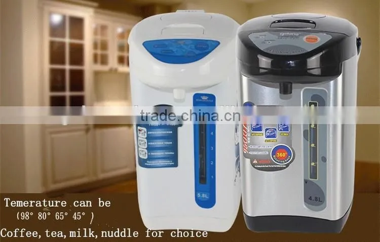 Large capacity 4.8L 5.8L electric kettle, electrical thermos tea pot