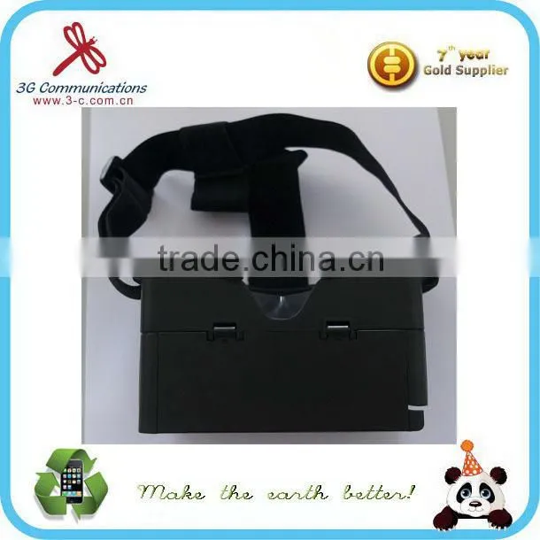 black 3D glasses for cell phone