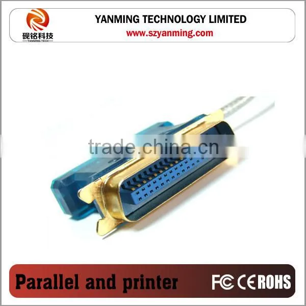 usb to 1284 parallel DB25 CN36 printer interface cable for computer to printer