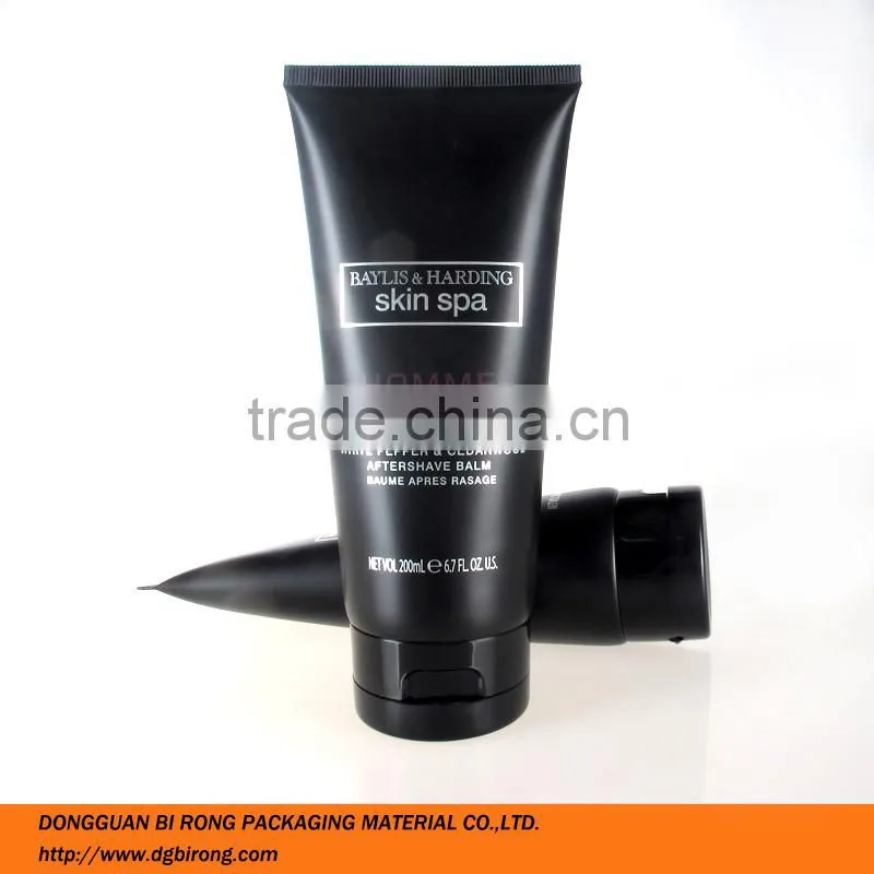 200ml Black Plastic Skin Spa Packaging Tube