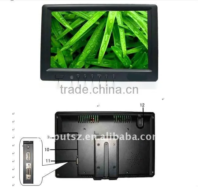 669GL-70NP/C/T cheap 7 inch mini computer monitor with touch screen