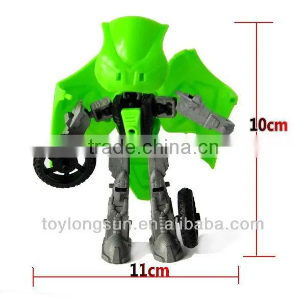 Robort Motorbike Plasctic DIY Toy Transformer toys