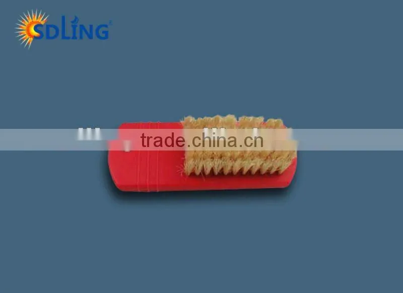 Red Spray Paint Plastic Shoe cleaning Brushes