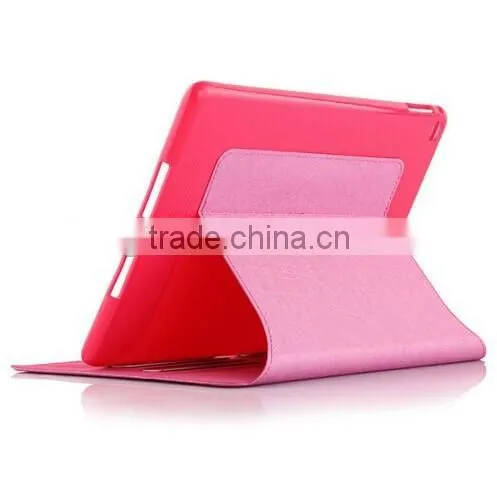 chinese wholesaler pu leather case for ipad air 2 16gb, tpu leather case for ipad 6