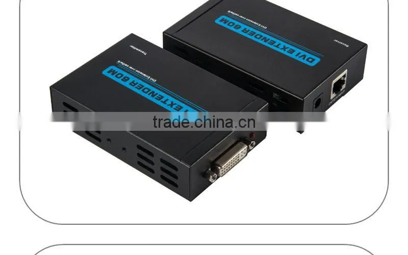 Vision DVI extender over 60m single Ethernet cat 5e/6