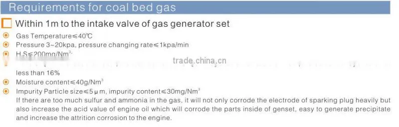 methane gas powered engine natural gas 20kw-600kw Shale gas generator set