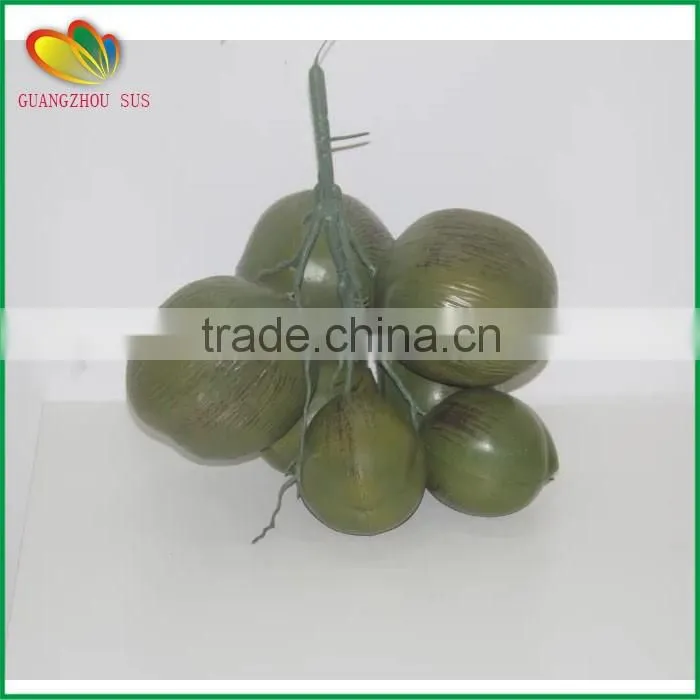 SUS artificial coconut plastic coconut fruit fake coconut
