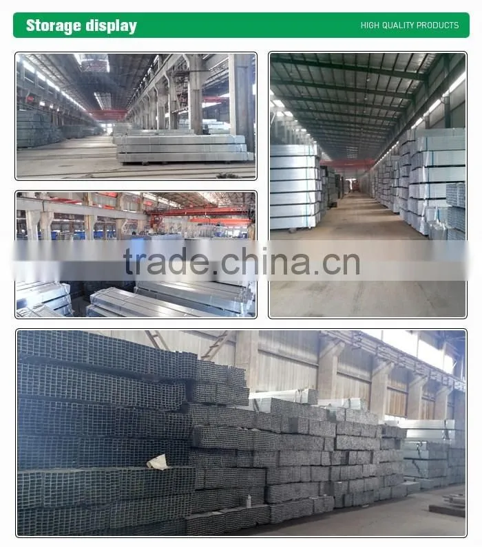 square pre galvanized steel pipe