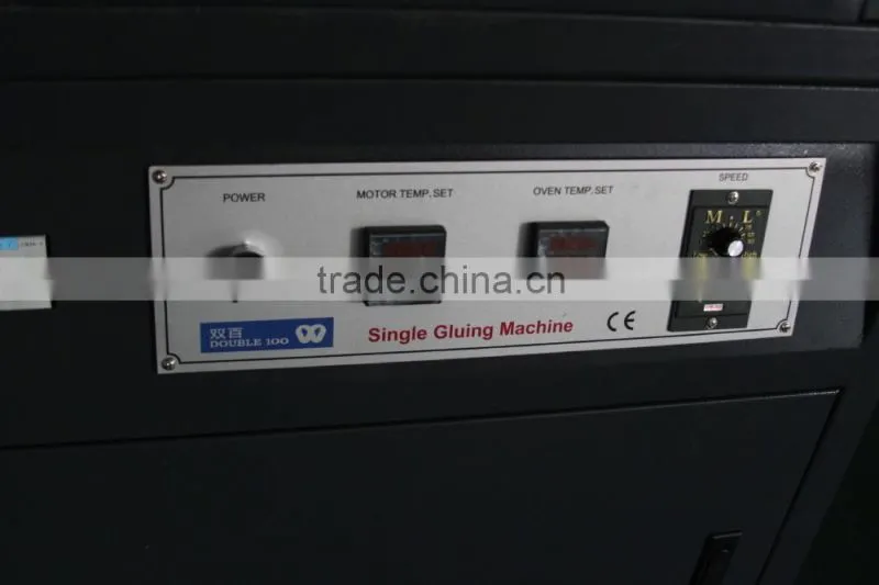new design double100 single side gluing machine for album making