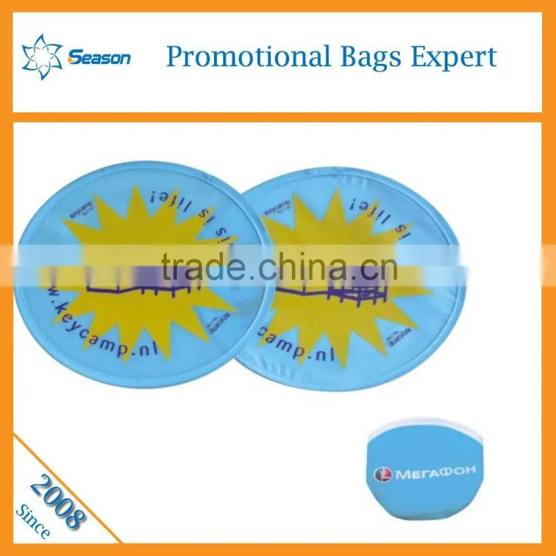 nylon frisbee fan foldable frisbee with pouch jual frisbee