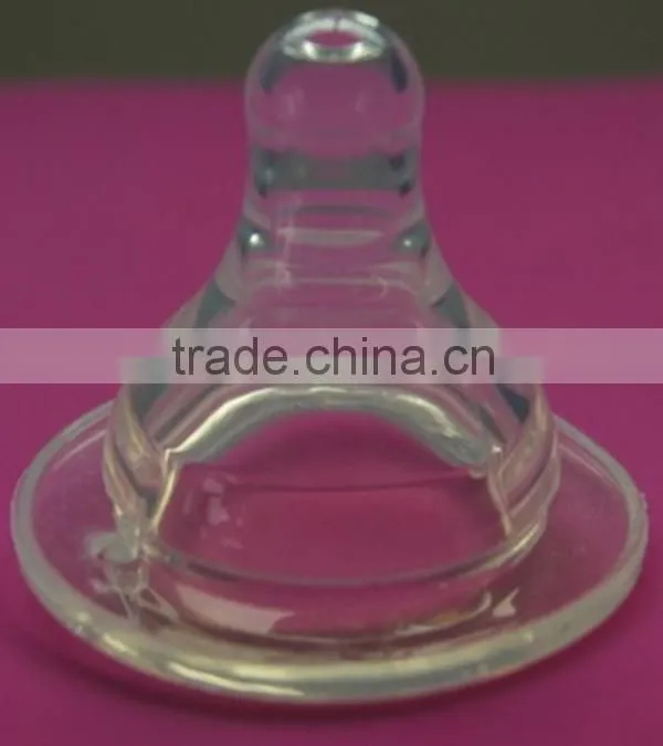 BPA free molding silicone wholesale baby nipple
