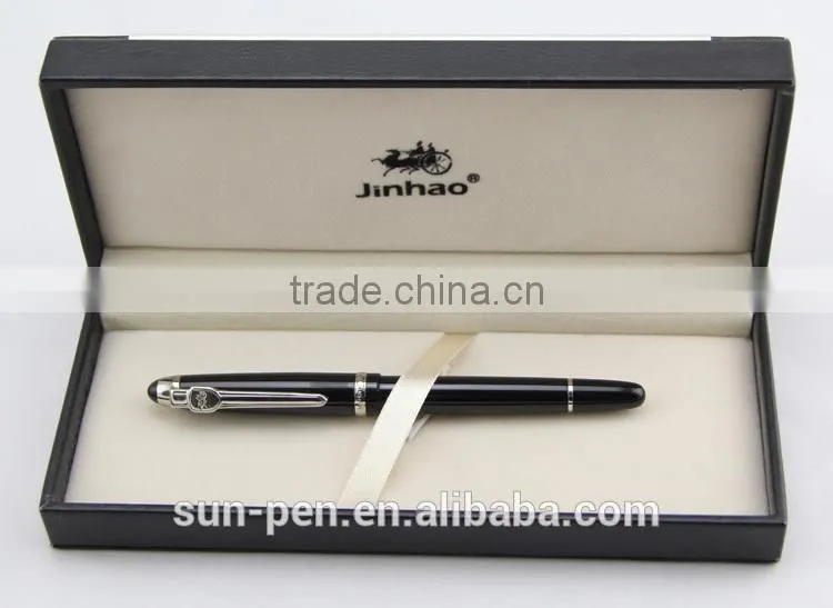 high-end metal ball pen with gift box for business gift