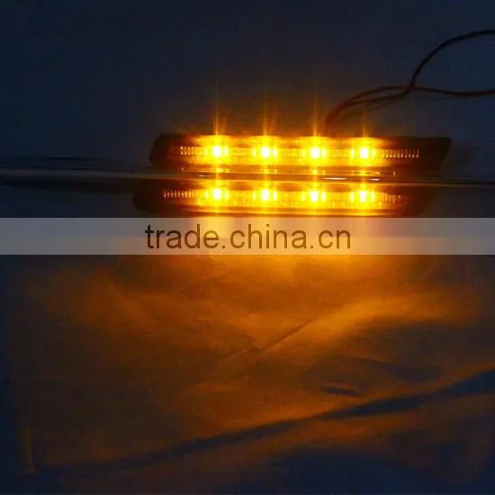 Black housing led side marker lamp for BMW E46 LCI facelift led side marker 12v 24v
