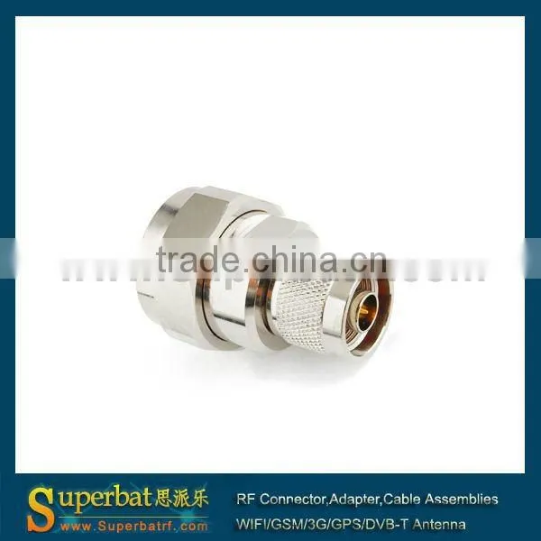 N-7/16 DIN adapter N Plug to 7/16 DIN Plug straight ethernet splitter connector adapter