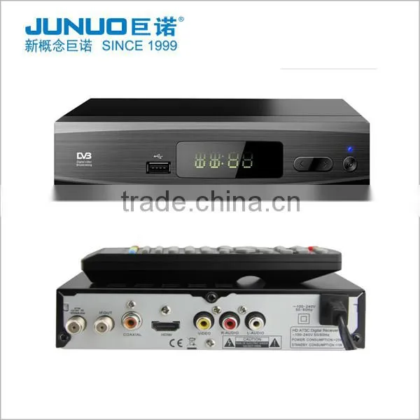 2016 Superior DVB-T ATSC tv box for North America/Korea cheap atsc set top box in China