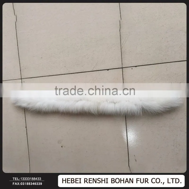 Real Fur Trim / Wholesale Fox Fur Trim /Detachable Fox Fur Collar
