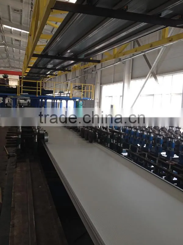 continuous color steel polyurethane sandwich panel production line