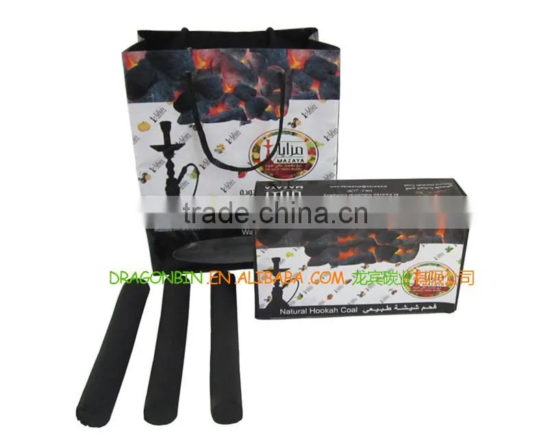 The best quality of hookah charcoal for arabic sheesha , burning 2 hours charcoal wholesale