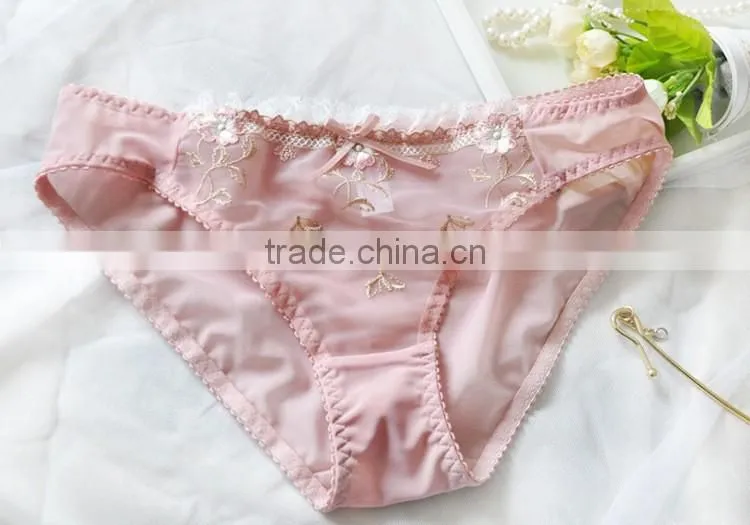 European style eyelash lace unlined bra and panty(FPY308)
