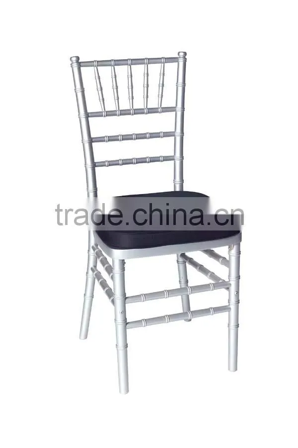 Hot sale grey pu leather hotel dining chair,chiavari banquet chair