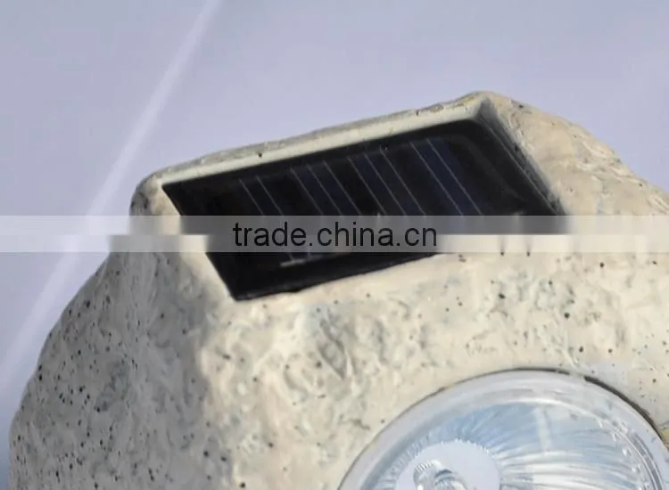 TYEE high quality Portable Durable stone-shaped solar energy work light with Strong magnet