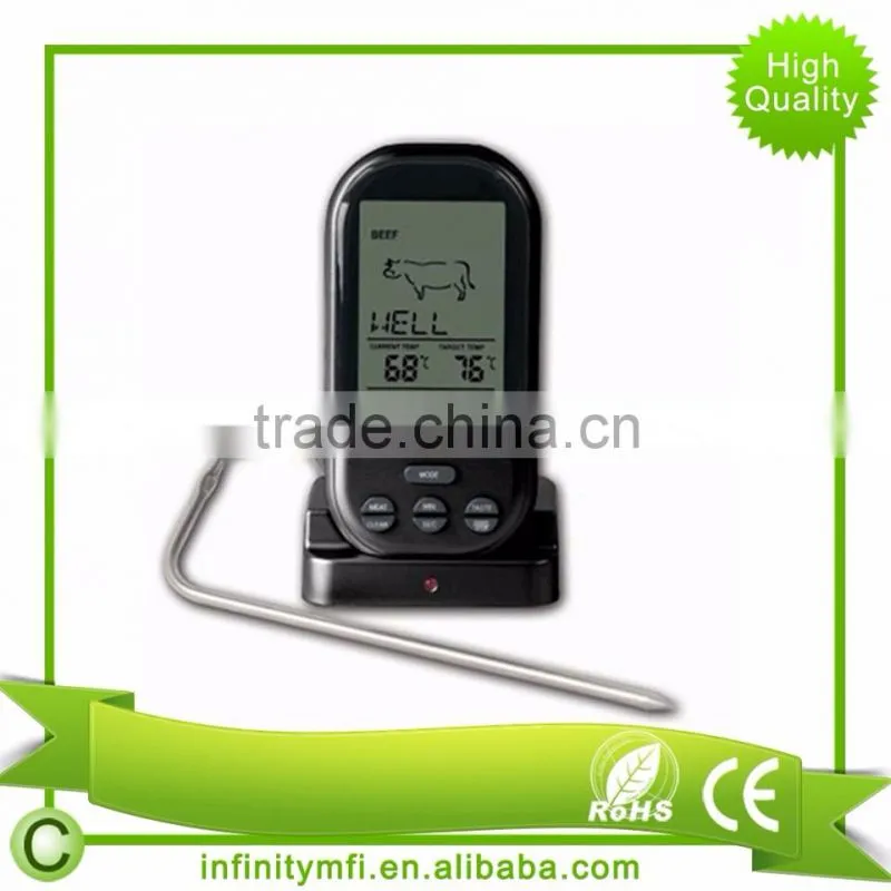 Cooking Thermometer Remote Oven Wireless Food Temperature