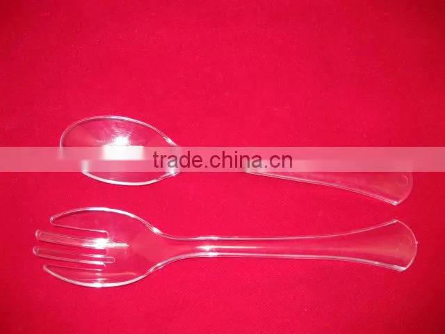 disposable clear plastic forks and spoon