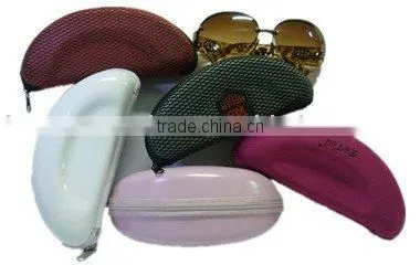 Glasses cloth in plastic case