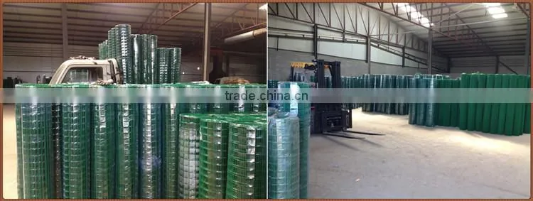 anping green vinyl coated welded wire fence price list