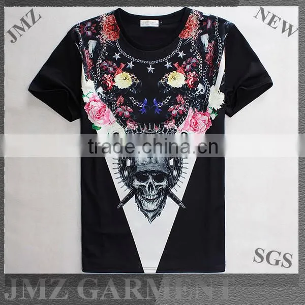 JMZ amazing men t shirt customize 3D printed mens t shirt
