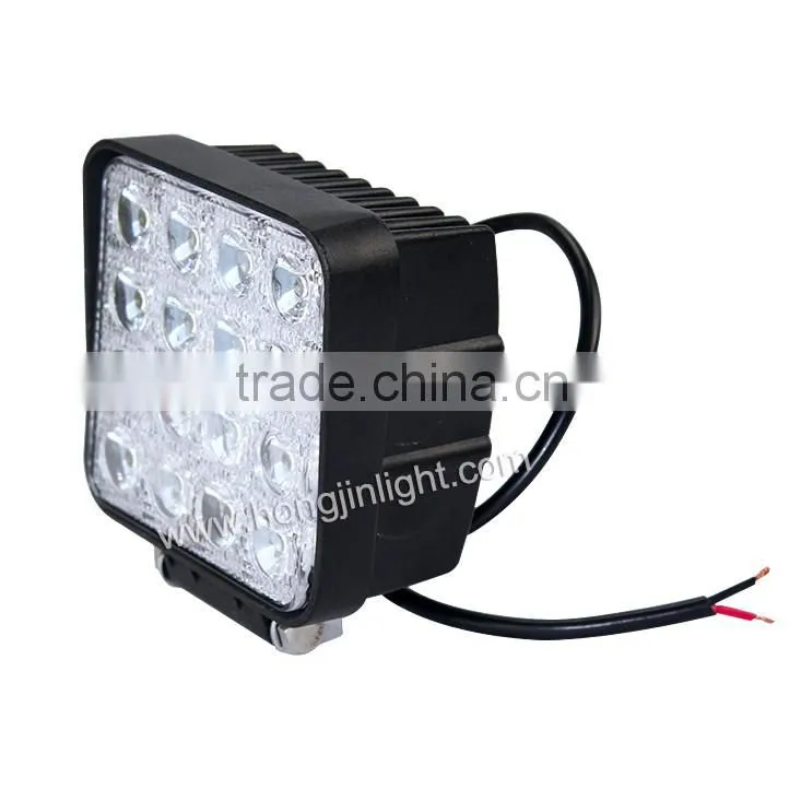 High quality tractor jeep offroad light 48W auto led work lights