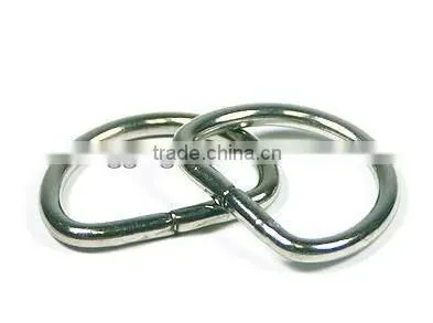 Stainless Steel Welded D Ring