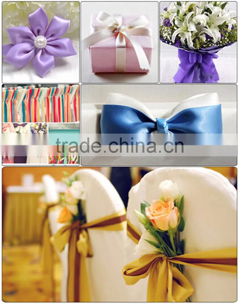 Gold Ribbon Decorate Wedding Gold Ribbon