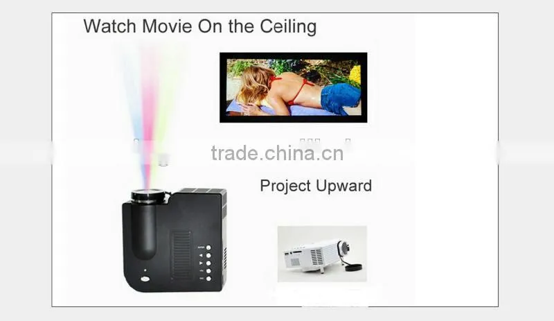 no wifi mini pocket projector for IOS Android