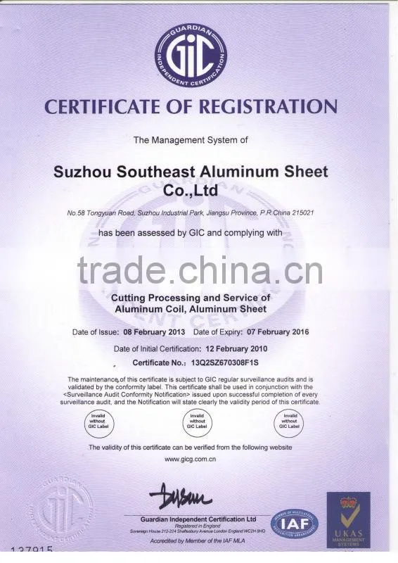 good quality cheap price 3003 temper H14/H24 aluminum strip Chinese manufacturer