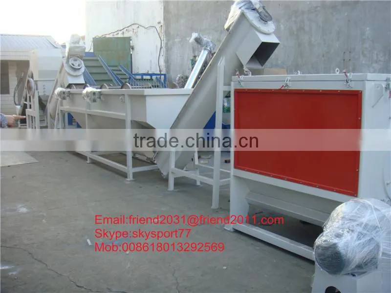 PP PE agricultural film washing line