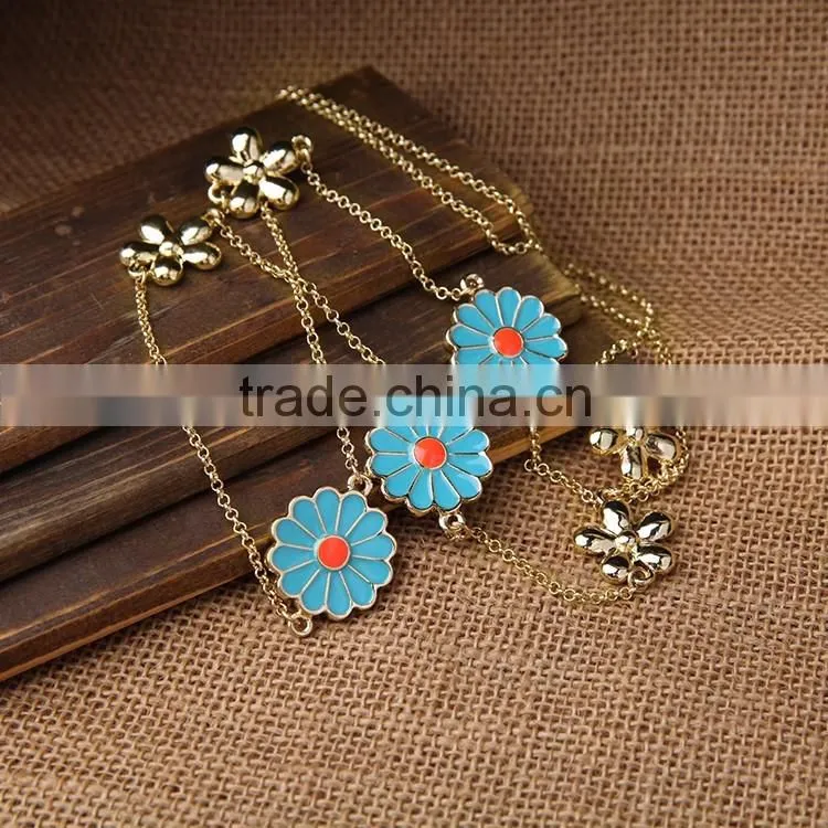 Cheap Wholesale Jewelry 2016 Latest Design Fashion Long Chain Necklace for Summer