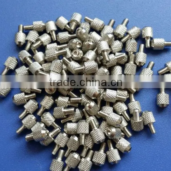 oem high quality brass knurled head screw made in china