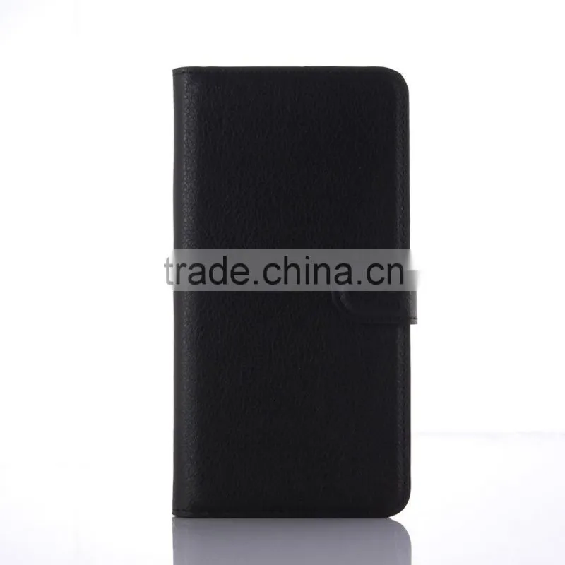 Hot Selling Ultra Thin Lichee PU Leather Case Wallet Folio Flip Cover for Samsung GALAXY A5 A510