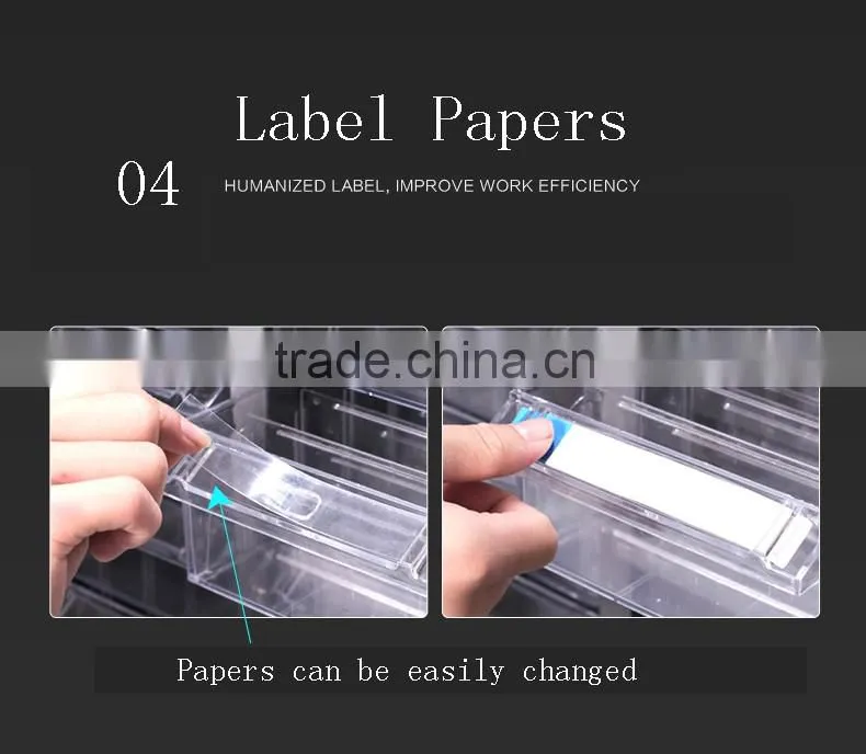 TJG-A4G-106 Taiwan 6 Drawer File Cabinet Vertical Style For A4 Papers Files