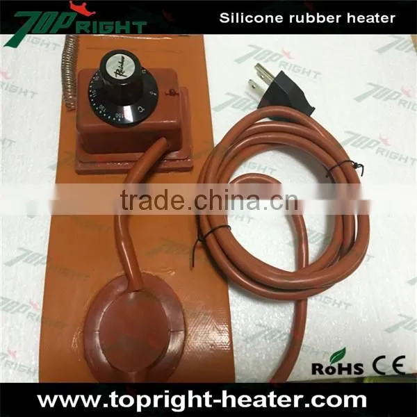 silicone oil drum heater with adjustable thermostat/digital