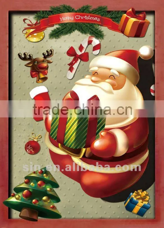 light christmas greeting paper cards