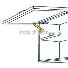 Cabinet gas springs with brackets connector